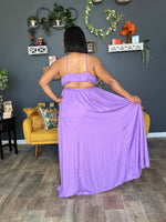 Very Violet Maxi Dress