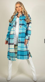 Breakin’ Plaid Longline Shacket