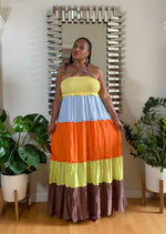 Cocoa Colorblock Maxi