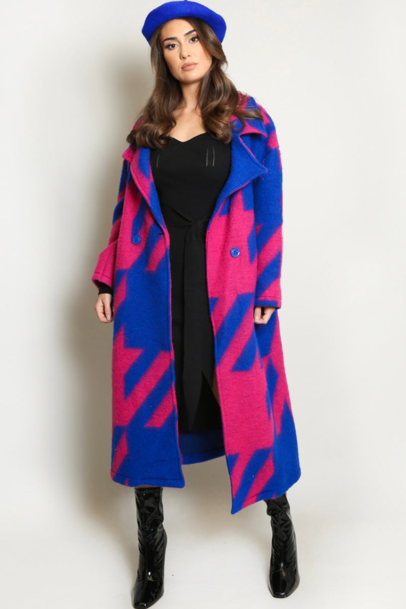 Olivia Wool Blend Overcoat