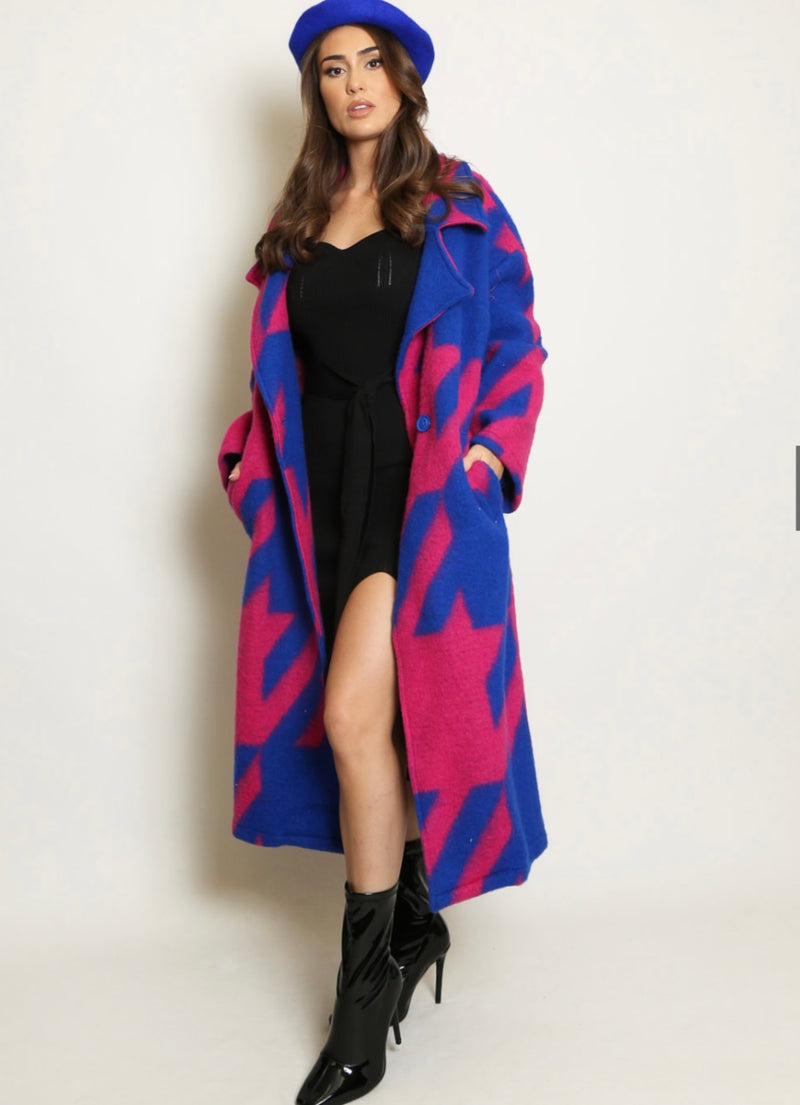 Olivia Wool Blend Overcoat